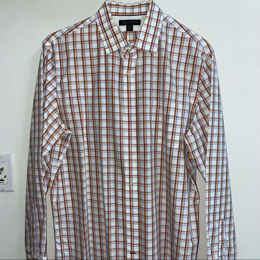 Banana Republic Man Button Down Casual Shirt